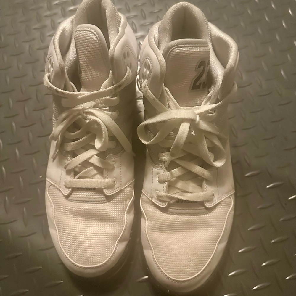 Nike White High-Top Sneakers